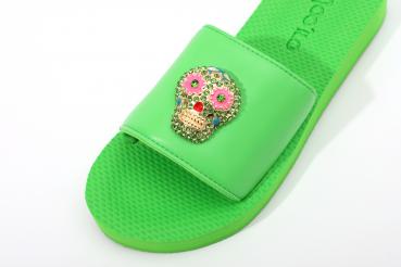 Bandage - Green - Skull