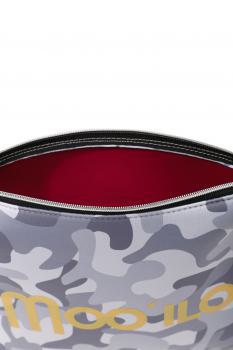 Neopren Clutch Camouflage Grau