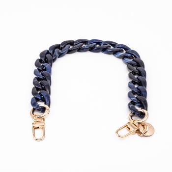 Handy / Taschenkette Navy Anker / Kurz / Länge ca. 20 cm / Karabiner Gold
