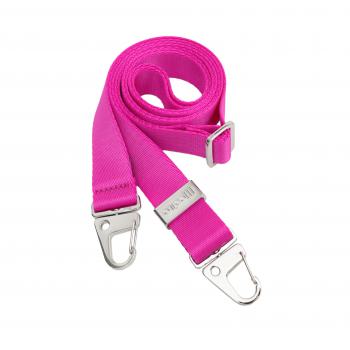 Bag Strap - Pink Silver