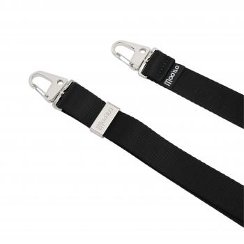 Bag Strap - Schwarz Silber
