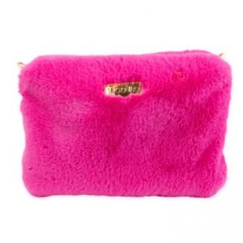 Clutch Teddy Pink