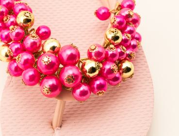 Preview: Rose P. Rose  / Kunstleder Clutch