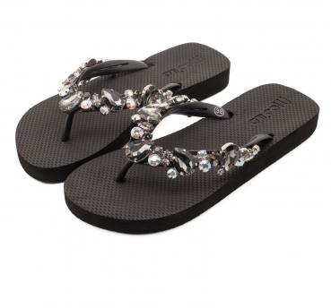 Black  - Diamond  / Dark - Neopren Clutch