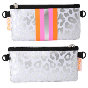 Minibag Neopren - Leo, Weiß-Silber