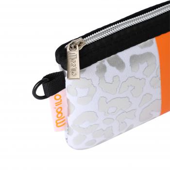 Minibag Neopren - Leo, Weiß-Silber