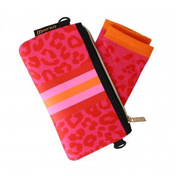 Socken Leo Pink - Leo Clutch Gr. 35 - 38