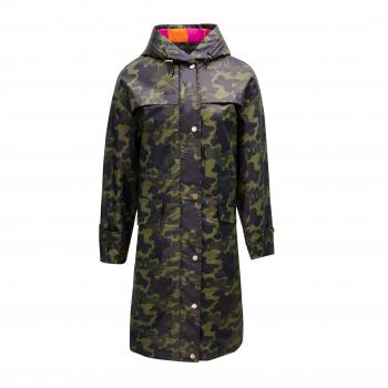 Regenmantel Camo khaki
