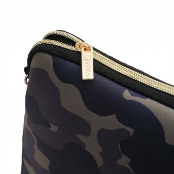 Preview: Laptoptasche Lenny klein - Camo Khaki