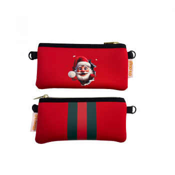 Preview: Socken - Weihnachtsmann - Neopren Clutch - Gr. 39 - 42