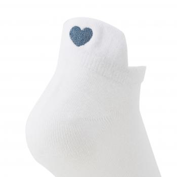 Preview: Socken - Streifen Weiß - Blau - Neopren Clutch Gr. 39 - 42