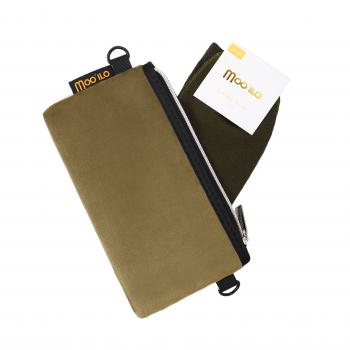 Preview: Socken - Lurex Khaki - Velvet Clutch Gr. 39 - 42