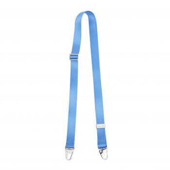 Bag Strap - Blue Silver