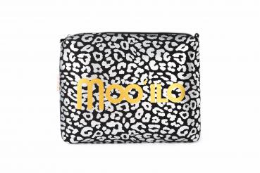 Neopren Clutch Leo Schwarz Silber