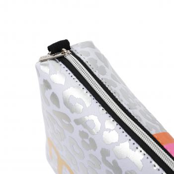 Preview: Neopren Clutch Leo Weiß Silber