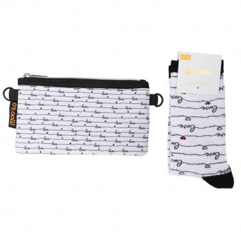 Preview: Socken - Love - Neopren Clutch Gr. 35 - 38