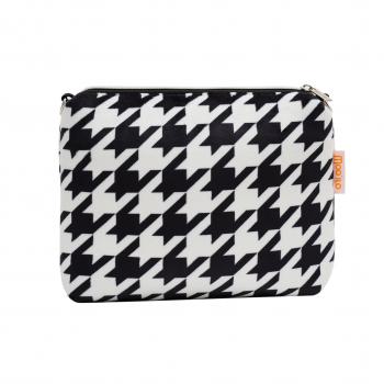 Preview: Tasche "Cleo" - Hahnentritt - Samt