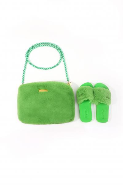 Handy / Taschenkette Green Perlen Lang