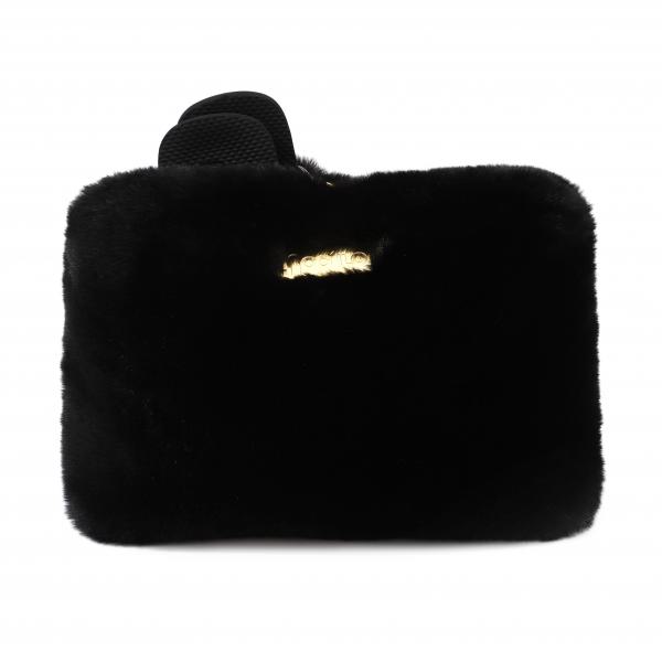 Bandage - Teddy - Black /  Teddy Clutch