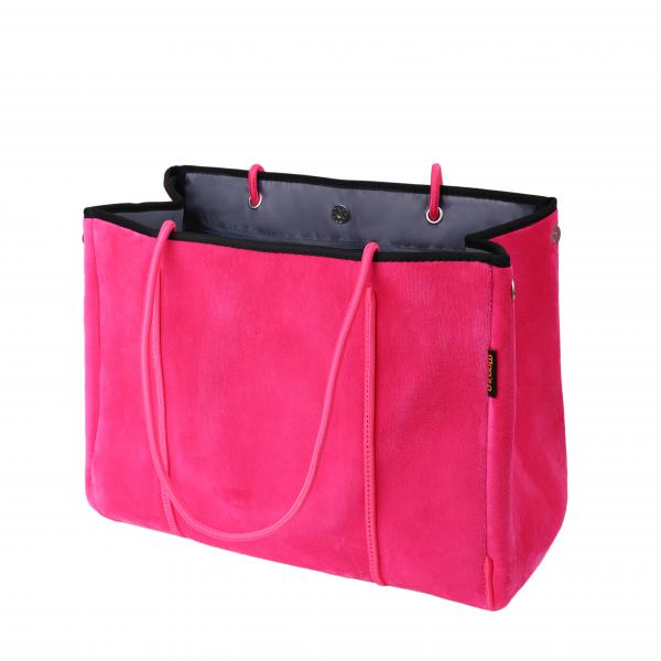 Samt Tasche Mary Pink