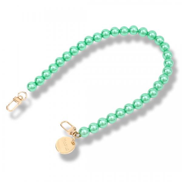 Handy / Taschenkette Green Perlen Kurz