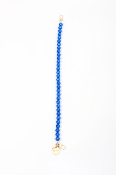 Handy / Taschenkette Blue Perlen Kurz