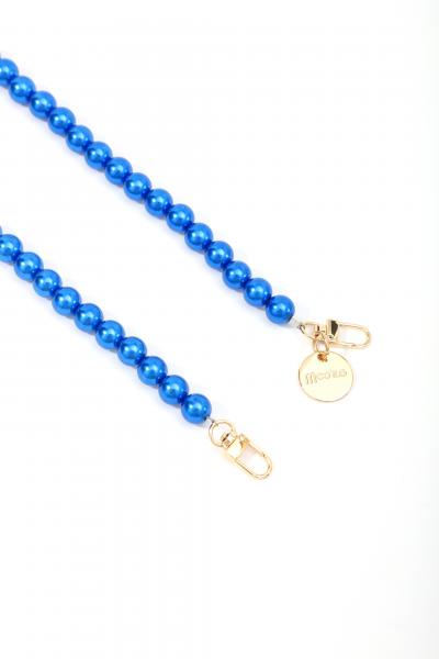 Handy / Taschenkette Blue Perlen Lang