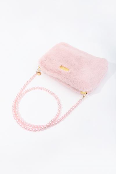 Handy / Taschenkette Rose Perlen Lang