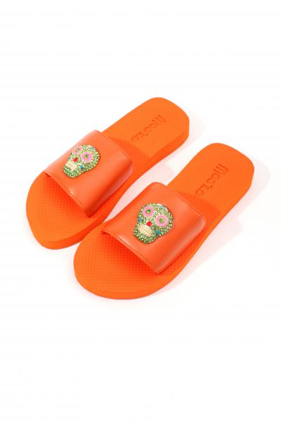 Bandage - Orange - Skull