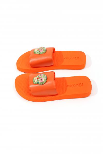 Bandage - Orange - Skull
