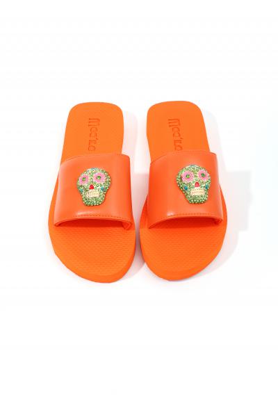 Bandage - Orange - Skull