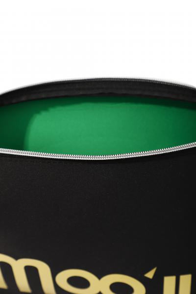 Herren Flip-Flops - Black - Skull  /  Neopren Clutch