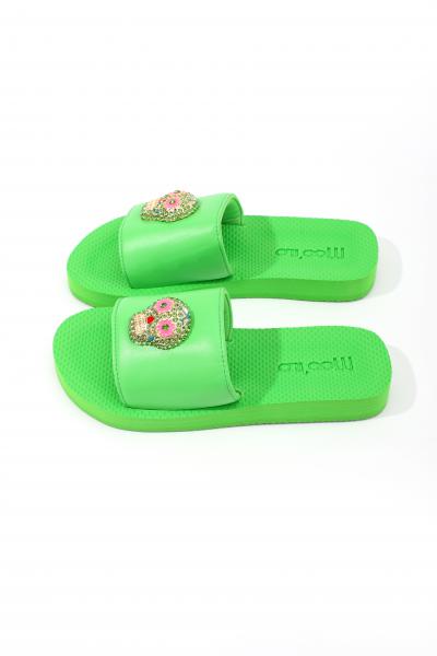 Bandage - Green - Skull