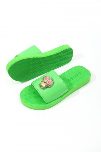 Bandage - Green - Skull