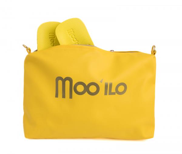 Yellow Sunflower /  Kunstleder Clutch