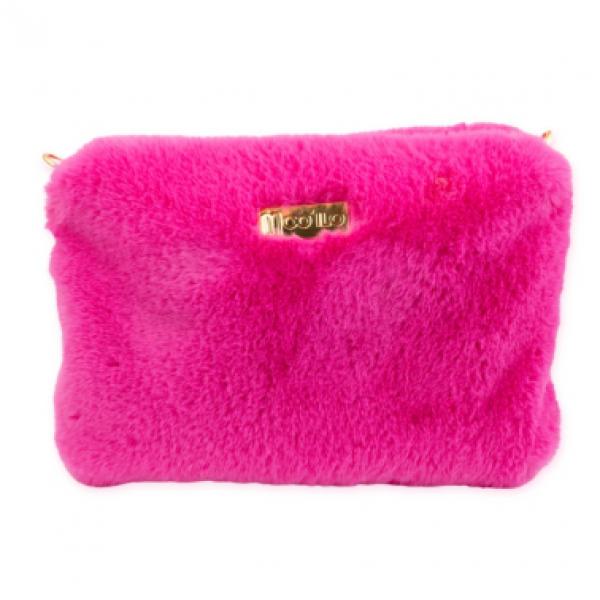 Clutch Teddy Pink