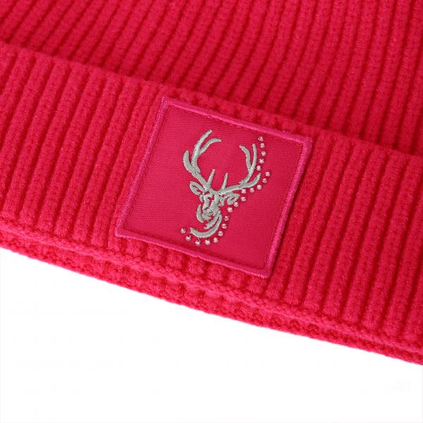 Hirsch Mütze Pink