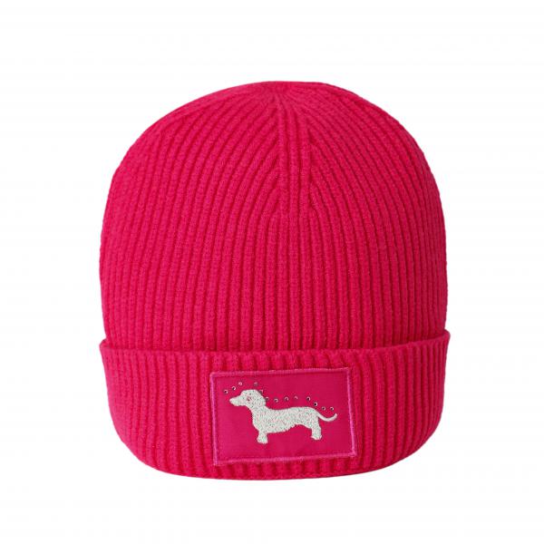 Dackel Mütze Pink