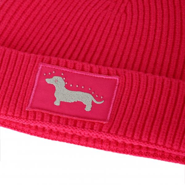 Dackel Mütze Pink