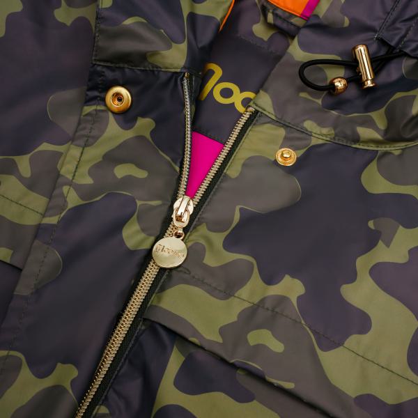 Regenmantel Camo khaki