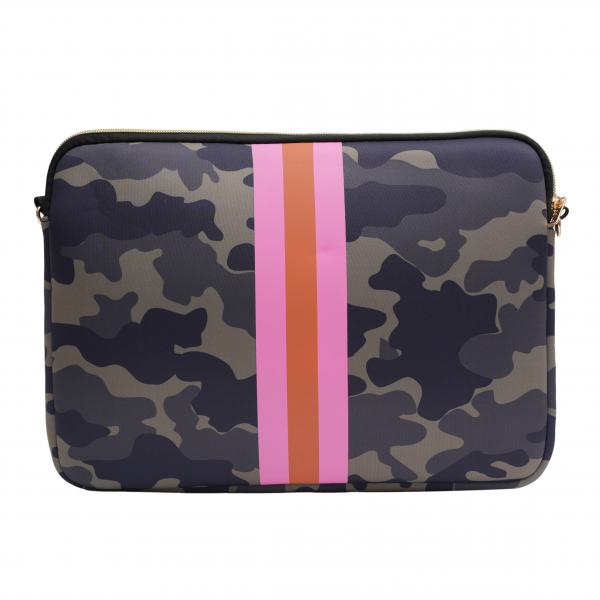 Laptoptasche Lenny groß - Camo Khaki