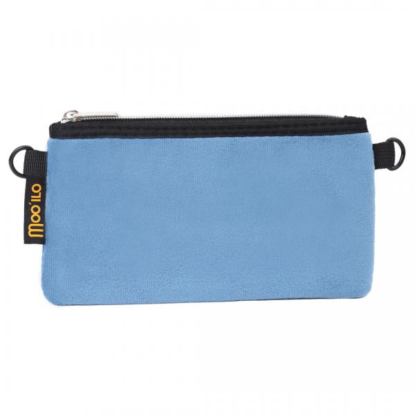 Minibag Samt - Blau