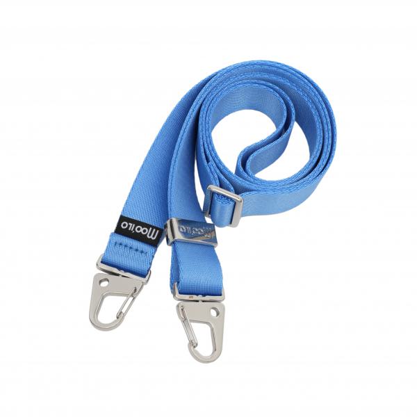 Bag Strap - Blue Silver