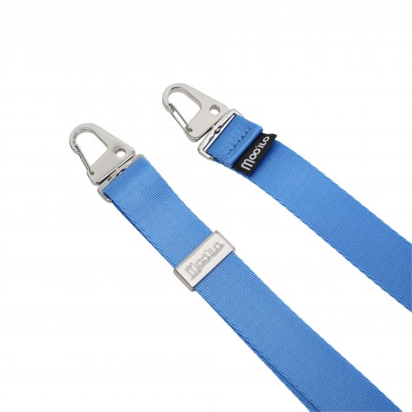 Bag Strap - Blue Silver