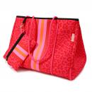 Neopren Tasche Leo L Pink - Orange