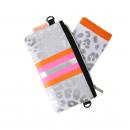 Socken Leo Weiß Silber - Leo Clutch Gr. 39 - 42